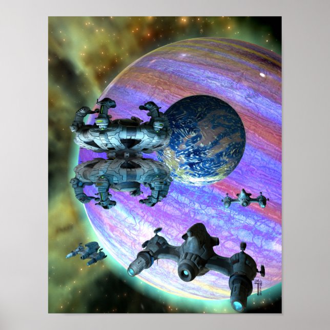 Poster Permutações de separação V 2.1 (11"x14") Art Impre (Frente)