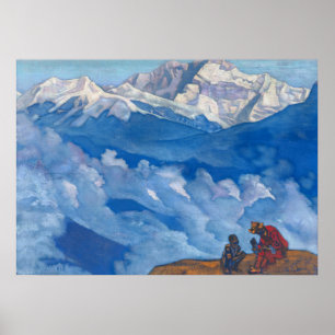 Poster Pérola de Busca de Nicholas Roerich
