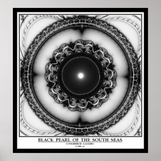 PÔSTER PÉROLA NEGRA DOS MARES DO SUL