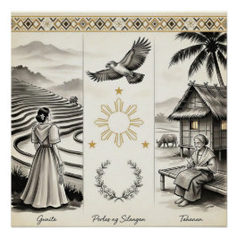 Pôster Pérolas da Gunita-Lar do Oriente-FilipinoHerança
