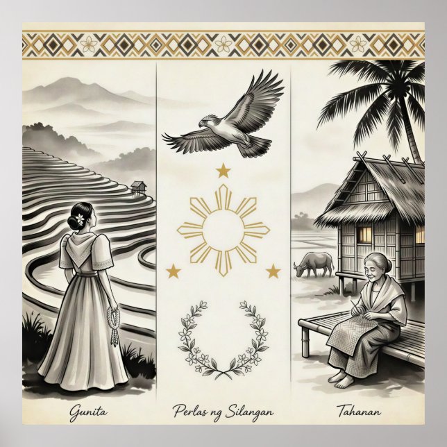 Poster Pérolas do Oriente-Lar das Pérolas-Casa-FilipinoPa (Frente)