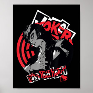 Poster Perona 5 Joker Tome Seu Coração Atlético