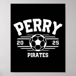 Poster Perry Piratas Futebol Byll 2025