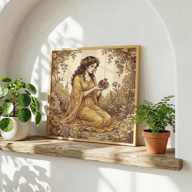 Poster Perséfone Mitologia Grega (Criador carregado)