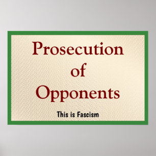 Poster Perseguição de Oponentes