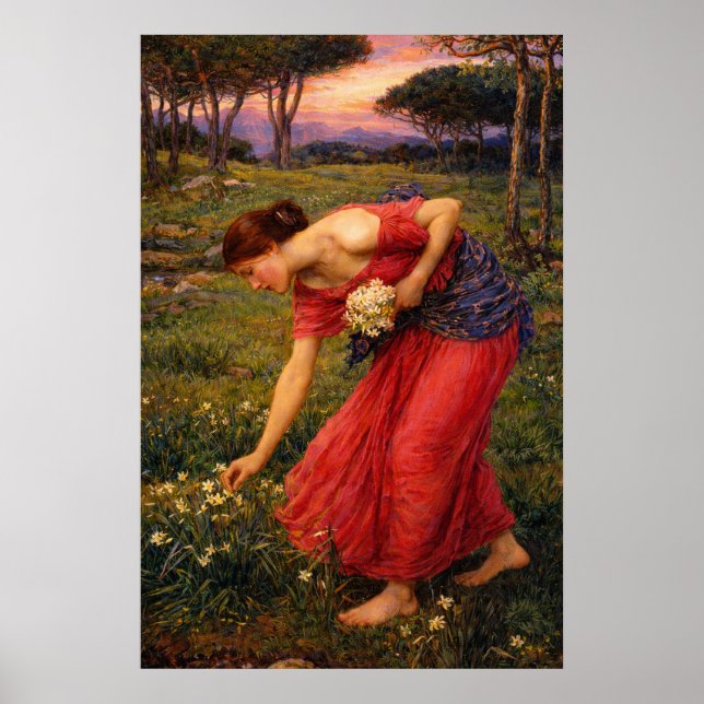 Poster Persephone by John William Waterhouse (Frente)