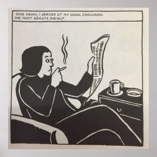 Poster Persépolis - Educar-se