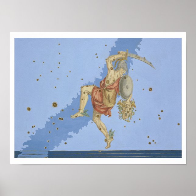 Pôster Perseu com cabeça de Medusa, de Uranico (Frente)