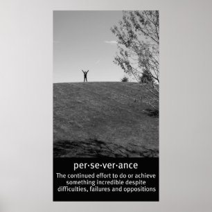 Poster Perseverança