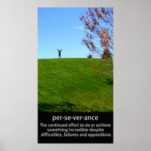 Poster Perseverança