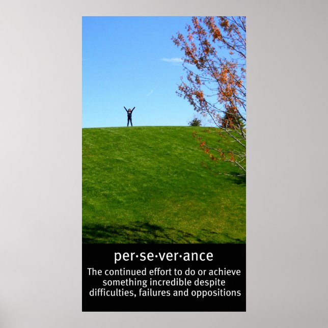 Poster Perseverança (Frente)