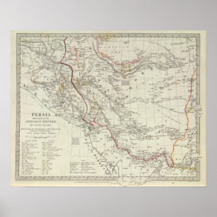 Pôster Persia, Ottoman Empire