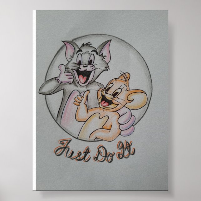 Poster Persiga os seus sonhos (Frente)