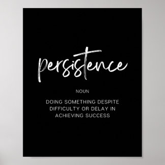Poster Persistência