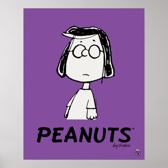 Poster Persistência dos amendoins | Marcie (Frente)