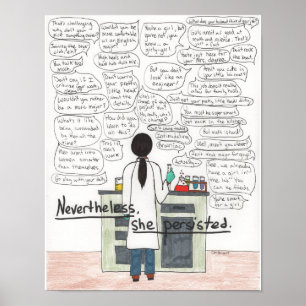 Pôster Persistiu (HASTE), 11x14