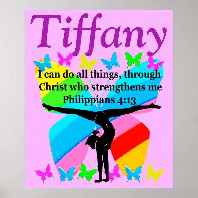 POSTER PERSONALIZADA DA GINÁSTICA CRISTÃ (Frente)