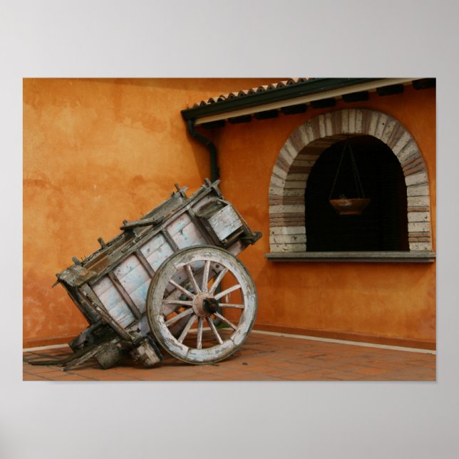 Poster personalizada de Carruagem antiga (Frente)