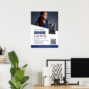 Poster Personalizada de Lançamento de Livro