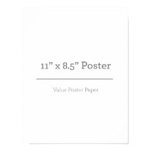 Poster personalizado 11 x 85