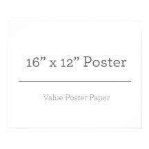 Poster personalizado 16 x 12