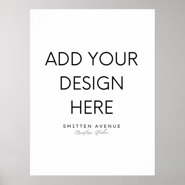 Poster personalizado 18x24 (Matte) (Frente)