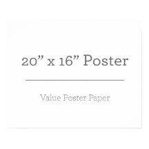 Poster personalizado 20 x 16