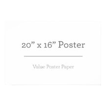 Poster personalizado 20 x 16