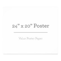 Poster personalizado 24 x 20