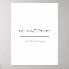 Poster personalizado 24 x 24