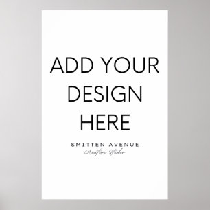 Pôster Personalizado 24x36 (Matte)