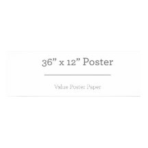 Poster personalizado 36 x 12