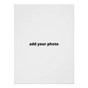 Pôster personalizado adicionar o texto de foto personaliz