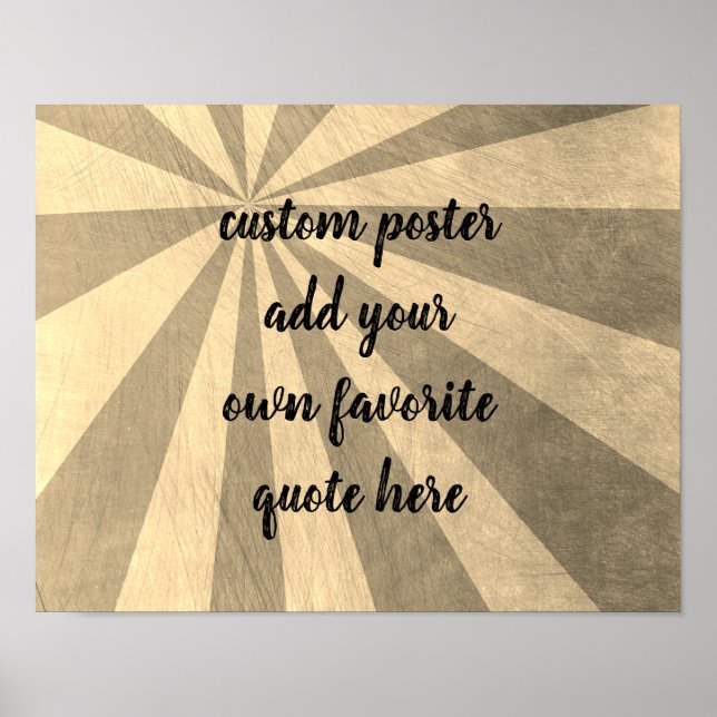 poster personalizado adicione sua cotação para per (Frente)