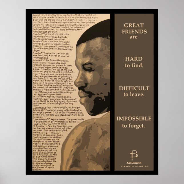 Pôster Personalizado Admirado (Frente)