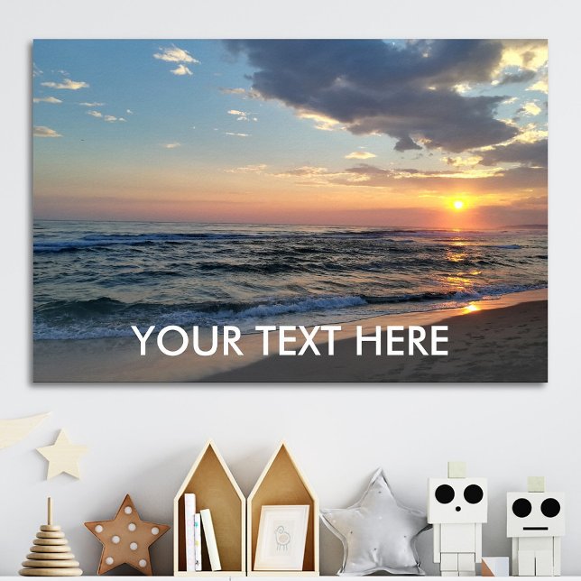 Pôster Personalizado com Foto e Texto (Criador carregado)
