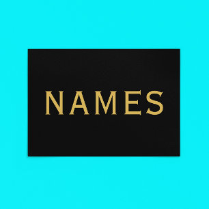 Pôster Personalizado Com Sobrenome ou Apelido Neles
