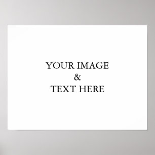 Poster Personalizado com Sua Própria Foto