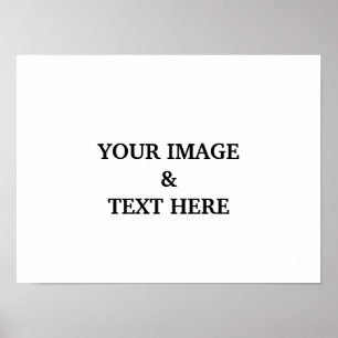 Poster Personalizado com Sua Própria Foto