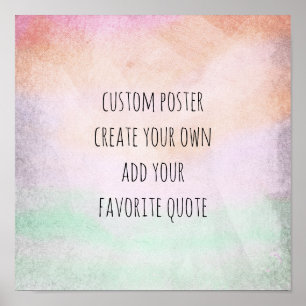 poster personalizado crie sua própria arte de asp