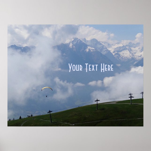 Poster personalizado da Áustria (Frente)