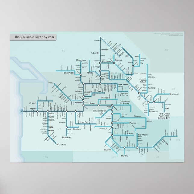 Poster Personalizado da Colúmbia Jan 2018 - Tomada 2 (Frente)