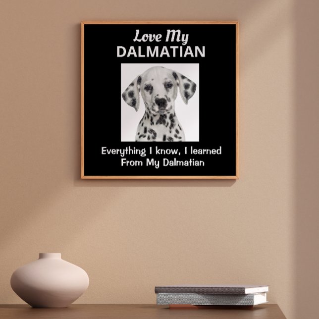 Poster Personalizado Dalmático (Criador carregado)