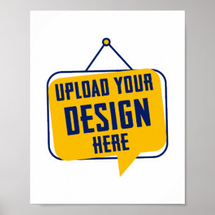 Poster personalizado de 8 x 10"