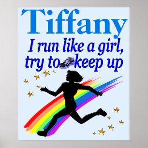 POSTER PERSONALIZADO DE CAMPO E RASTREAMENTO AZUL