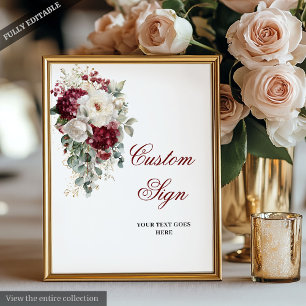 Poster Personalizado de Casamento Dourado Romântic
