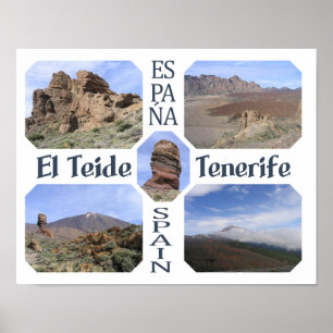 Poster personalizado de El Teide