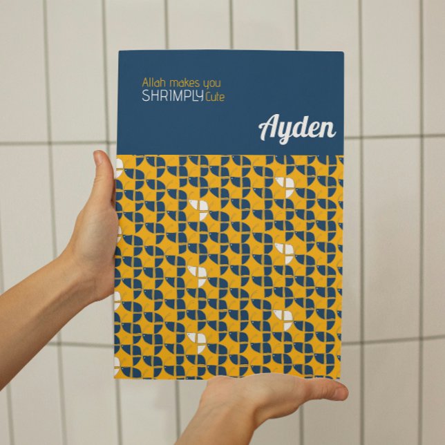 Poster Personalizado de Enfermeiro Amarelo Azul Fresco (Criador carregado)