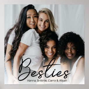 Poster Personalizado de Foto com Roteiro das Melho
