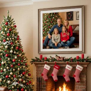 Pôster Personalizado de Foto da Família